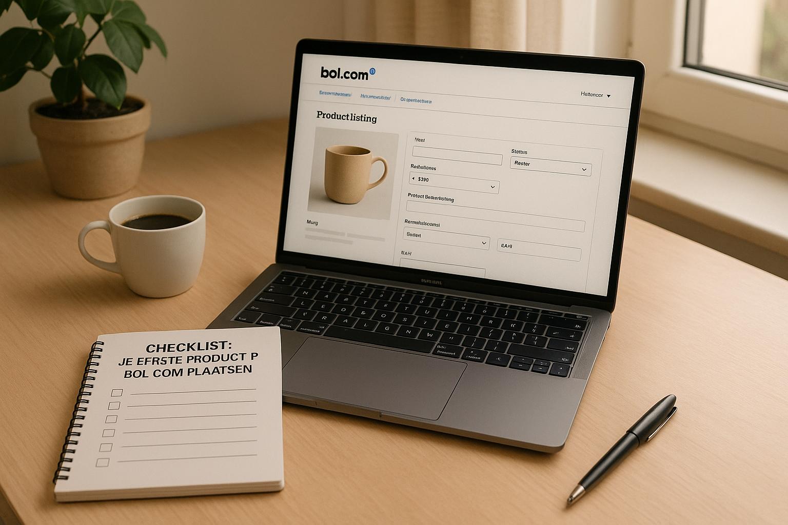 Checklist: Je Eerste Product op Bol.com Plaatsen